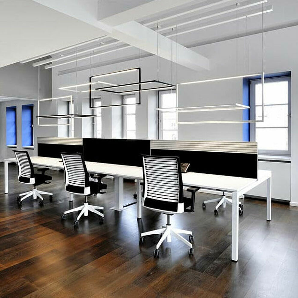 Büroräume offener workspace