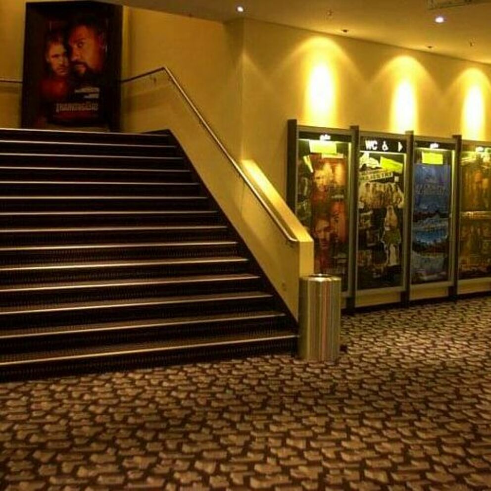 Multiplex Kinos Eingangsbereich